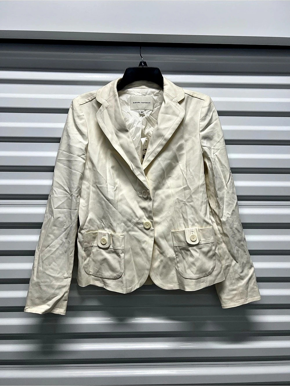 Banana Republic Quilted Blazer Size 8 NWT
